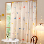 Easy Install Punch-Free Blackout Curtains | Velcro Simple Shading Cloth | Japanese Korean Window Shade