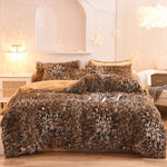 Luxury Thick Fleece Duvet Cover | Fluffy Plush Bedding Set | Queen King Winter Warm Mink Velvet Bedclothes