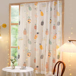 Easy Install Punch-Free Blackout Curtains | Velcro Simple Shading Cloth | Japanese Korean Window Shade